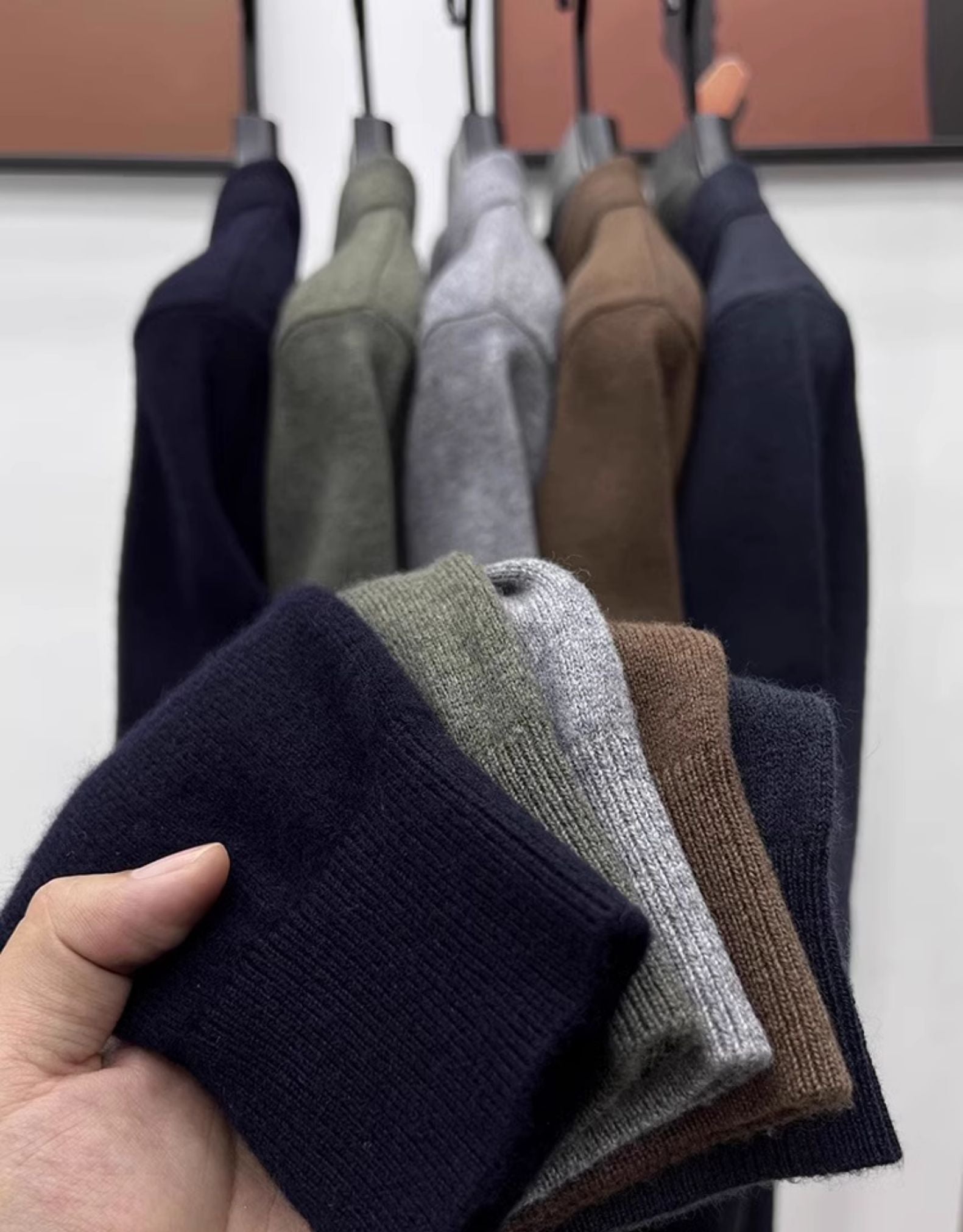 🎁New Arrivals 🔥Men's business casual high-end cashmere sweater