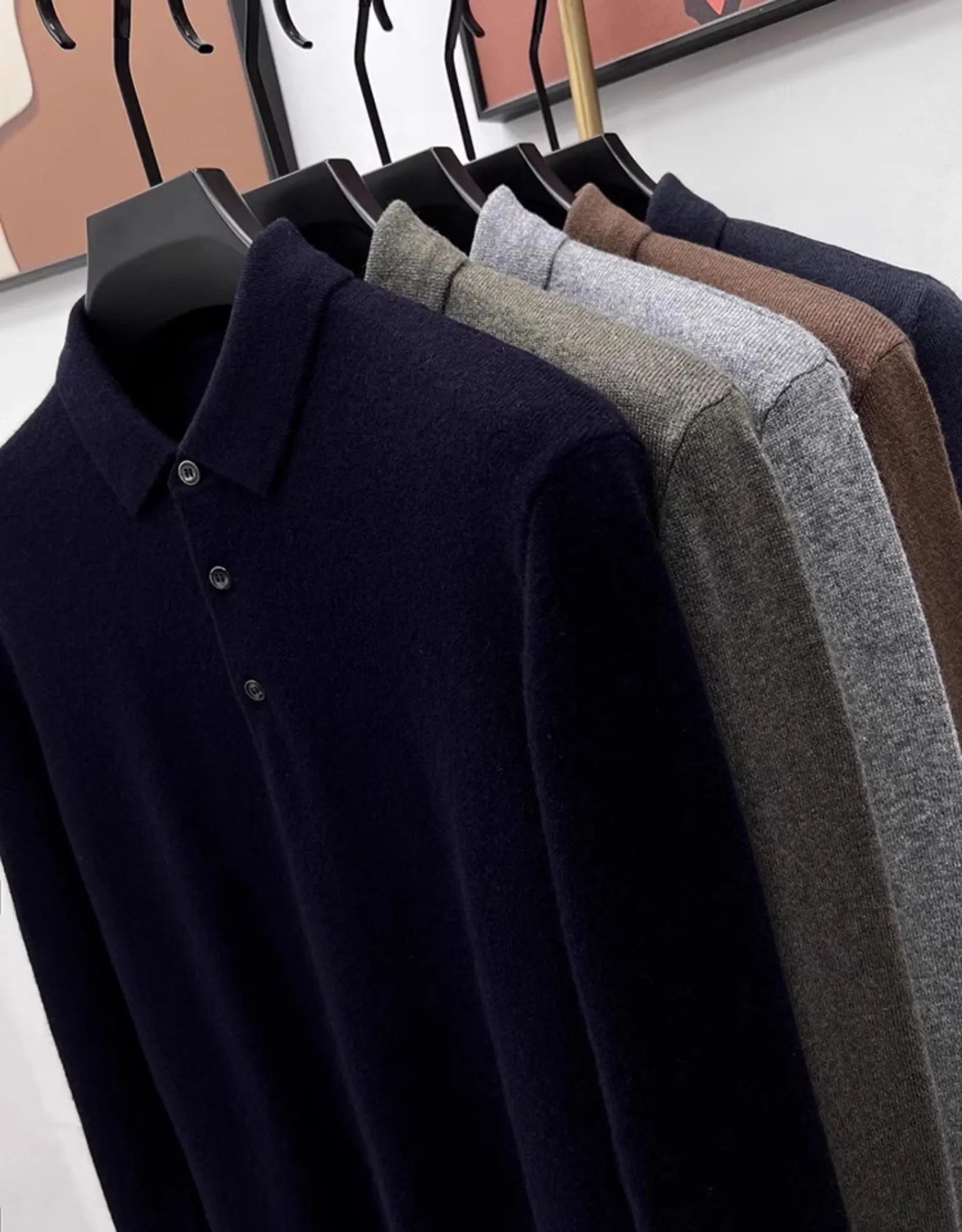 🎁New Arrivals 🔥Men's business casual high-end cashmere sweater